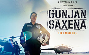 Janhvi Kapoor in Netflix`s film, `Gunjan Saxena The Kargil Girl` (Release - August 12th, 2020)